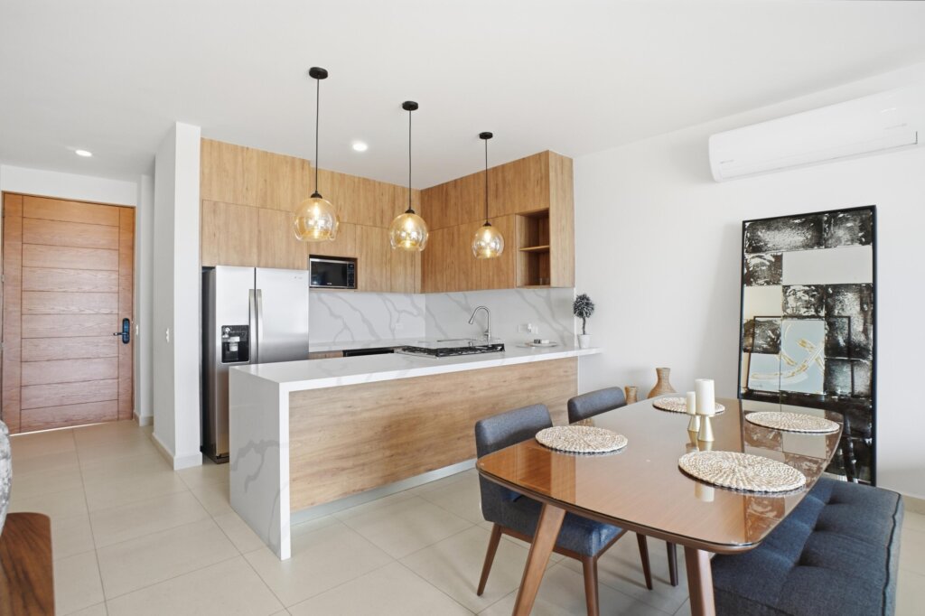 Los Cabos Cuatrovientos Apartment in Cuatrovientos, Los Cabos, ready to generate income from day one. Fully furnished, with 2 bedrooms, 2.5 bathrooms, laundry room, a terrace with ocean – CuatroVientos, Cabo Corridor, Cabo Corridor, BS
