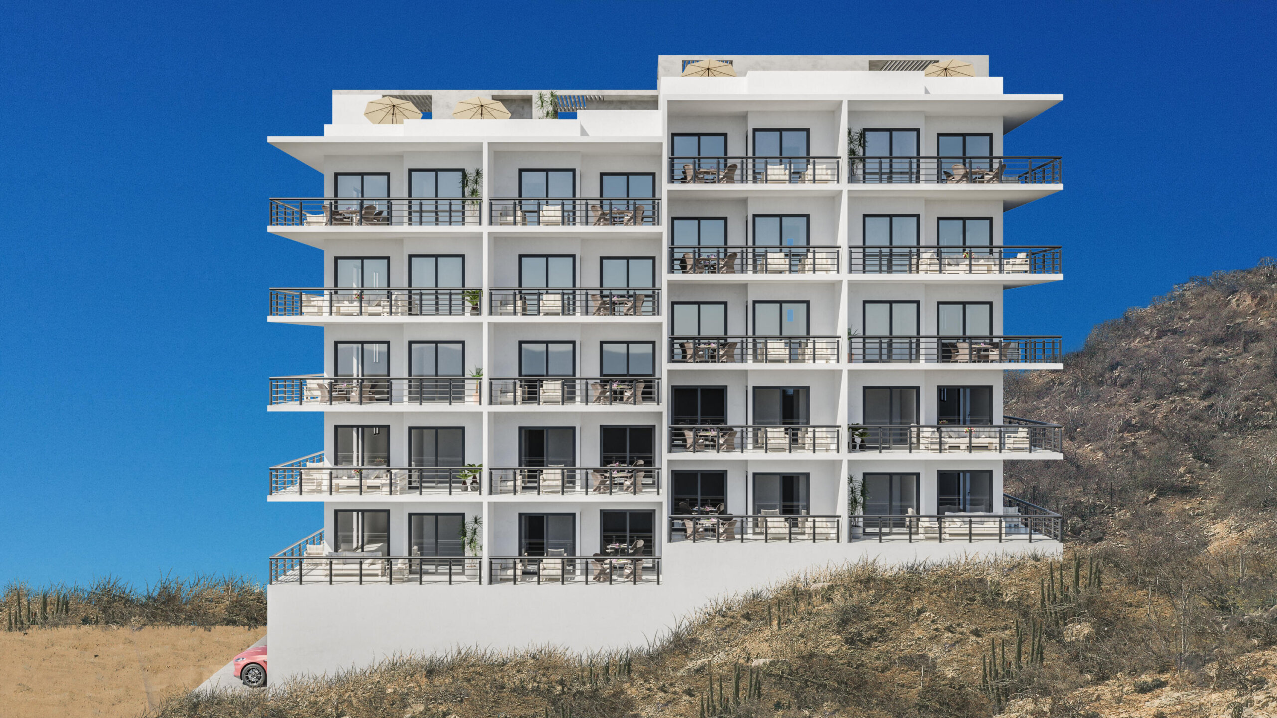 Los Cabos Luxotica Iv Condos Luxotica Phase 4 Cabo San LucasUnit #403 4th floor with ocean for sale