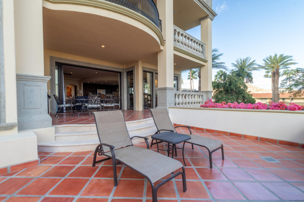 Los Cabos Puerta Del Sol-Cdsol Price IMPROVEMENT! Welcome to Residence A-105, a desirable 2-bedroom, 2.5-bath ground-floor condominium located in Building A of Puerta del Sol, one of the most established and charming communities within the prestigious Cabo del Sol corridor along the Gulf of California.This residence offers a warm and inviting living experience, blending traditional Mexican character with functional design. The open-concept kitchen flows seamlessly into the dining and living areas, creating a comfortable space for everyday living and entertaining. Rich Saltillo flooring throughout enhances the home's charm, adding texture and authenticity while keeping interiors cool and timeless.Large sliding hurricane-proof glass doors connect the interior spaces to the outdoor terraces, allowing natural light and ocean breezes to fill the home. The layout is designed for effortless indoor-outdoor living, capturing the relaxed Baja lifestyle that defines Los Cabos.A standout feature of this residence is its dual-terrace design. The covered terrace provides a shaded outdoor living area, ideal for morning coffee, relaxing afternoons, or al fresco dining. Adjacent to it, a second open terrace offers the perfect setting for sunbathing and enjoying the – Puerta Del Sol CDS, Cabo Corridor, Cabo Corridor, BS