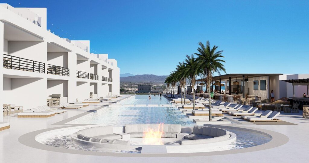 Los Cabos The Cliff At Cerritos Your Exclusive Pre-Construction Pre-Sale Opportunity is here! Whether you seek a permanent residence, a vacation getaway, or a savvy investment, this community presents a distinctive chance to immerse yourself in a lifestyle defined by the harmonious blend of natural beauty and luxurious amenities. This pre-construction opportunity offers an exceptional price point, providing access to the extraordinary at a fraction of its future value. Moreover, the potential for substantial rental income ensures a remarkable return on investment, making this venture as financially rewarding as it is enchanting. This exquisite one-bedroom, one-bathroom condominium offers a meticulously crafted interior design to experience the comfort and convenience of hotel-style amenities right at your doorstep. – S/N Calle de Acceso, Col.Pescadero, Pacific, BS