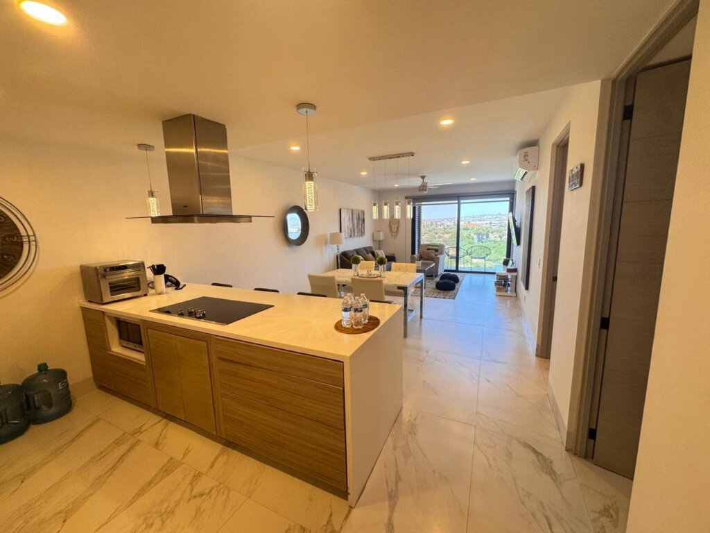 Los Cabos Amaterra Discover elevated living at Amaterra 602A, a stylish turnkey penthouse in the heart of the Cabo San Lucas corridor. Located just a 5-minute walk from the beach, this fully furnished 2-bedroom, 2-bath residence offers comfort, convenience, and excellent Airbnb potential. Positioned on the 6th floor, the condo features modern finishes, mini-split A/C, ceiling fans, and a bright open layout with city – SN UNIDAD PRIVATIVA A37, Cabo Corridor, BS