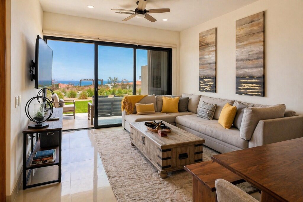 Los Cabos Tramonti Fully furnished 2-bedroom residence in Tramonti Move-in ready with garden access and ocean – Tari Tramonti, Cabo Corridor, BS