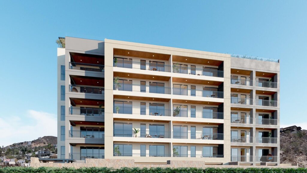 Los Cabos Terra 192 Latest Project 300 mts from Downtown Cabo San LucasTerra192, 48 Condos in 6 Story Building with Amenities!StudiosStudio + Flex1 Br+ Flex2 br- 2 bath2 br + FlexFull Rooftop with Amenities, gym, Swimming pool, grill, etc.Ideal for vacation rental ProgramThis Complex will be operating as a Boutique Hotel Servicethis is #501 is a Fifth Floor, Studio 1 Full bath – Terra192 #501, Cabo San Lucas, Cabo San Lucas, BS