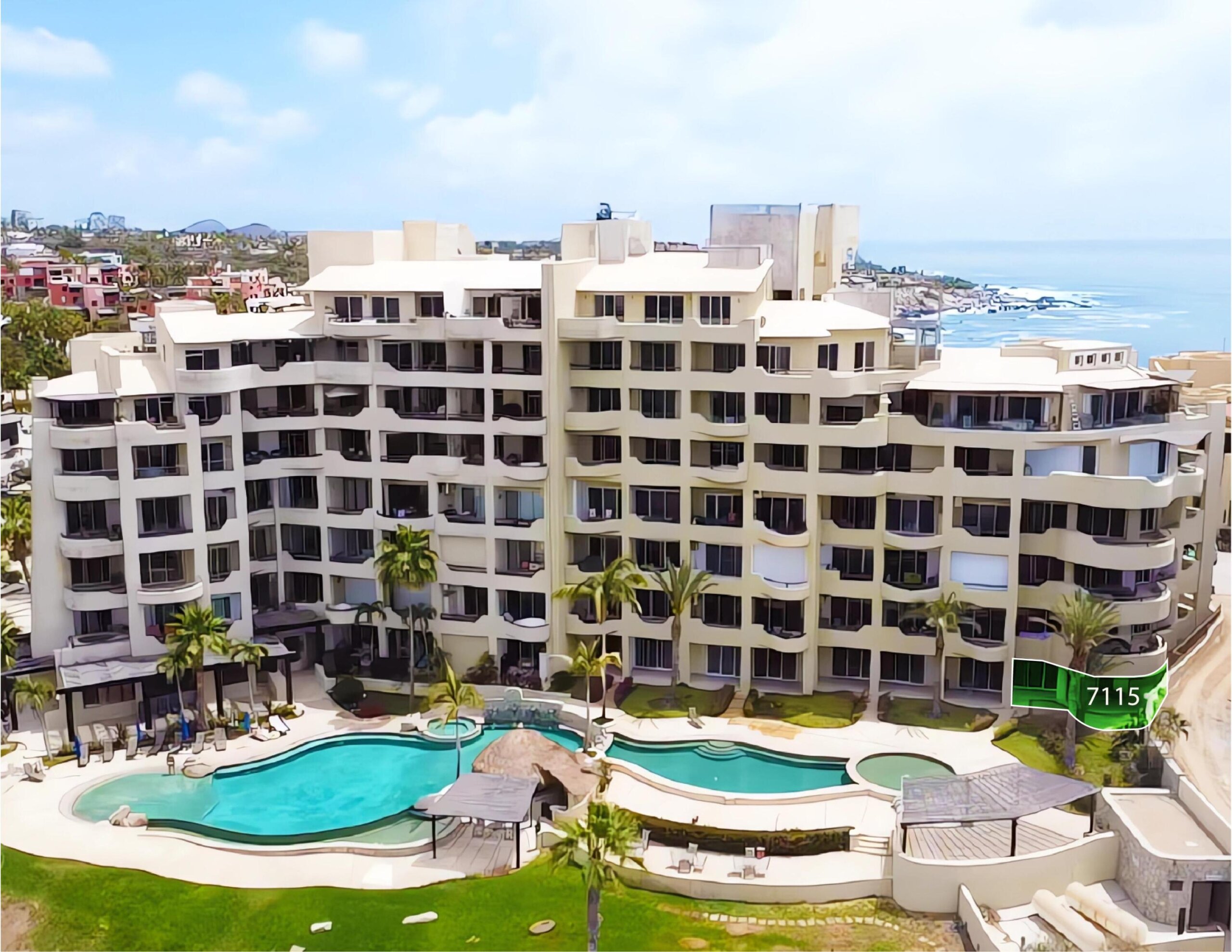 Los Cabos Misiones Del Cabo Discover this 2-bedroom, 2-bathroom condo on the first level in the sought-after Misiones del Cabo community. This corner unit offers great privacy with lovely garden for sale