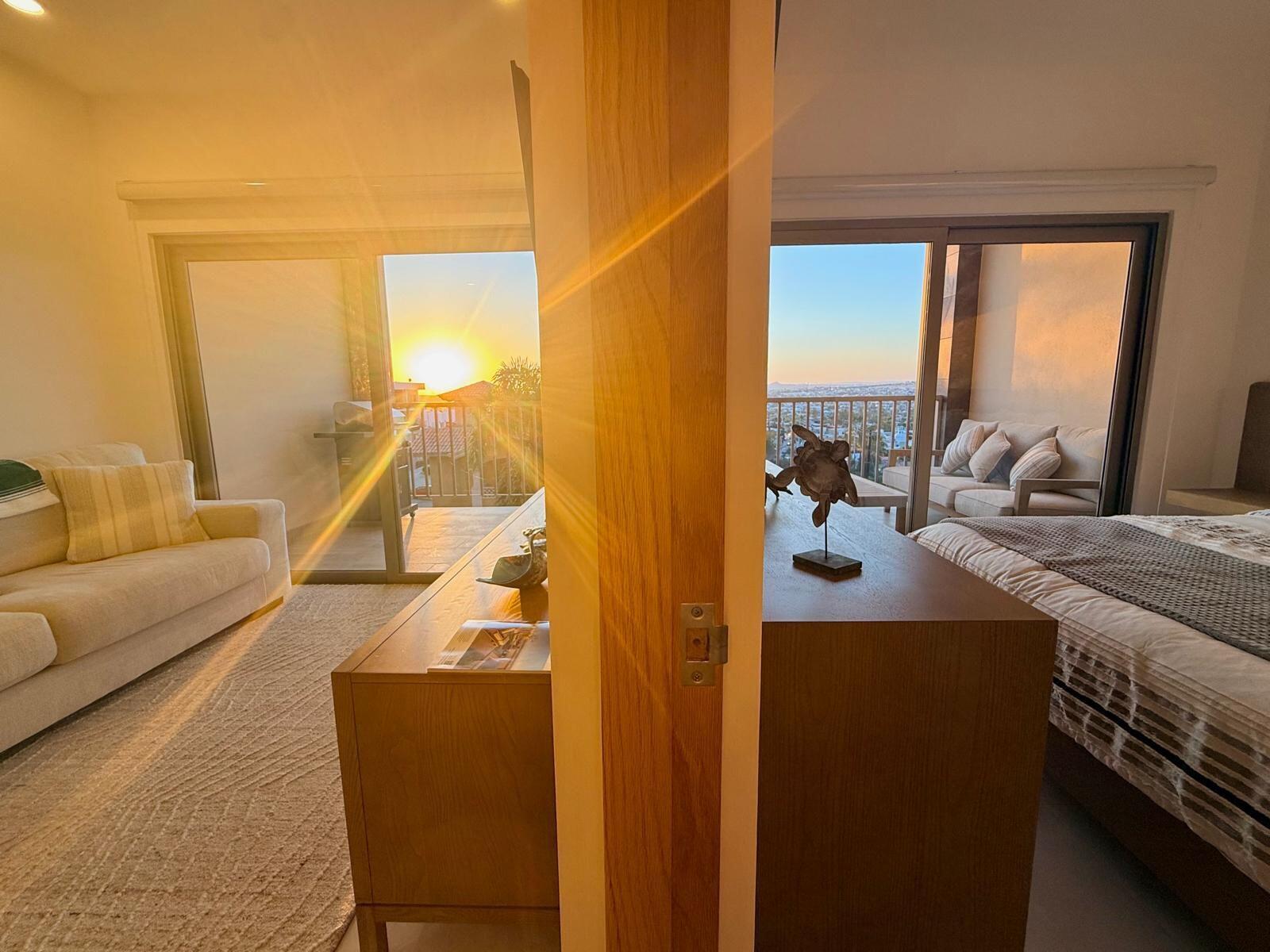 Los Cabos Costa Mare Designed to offer comfort, style, and an exceptional living experience in Cabo San Lucas!This unit is completely new and fully furnished, move-in ready with modern finishes and a clean, contemporary design, where you can experience the best sunsets in Baja California Sur! The rooftop amenities elevate the lifestyle experience, featuring a swimming pool, gym, and panoramic sunset for sale