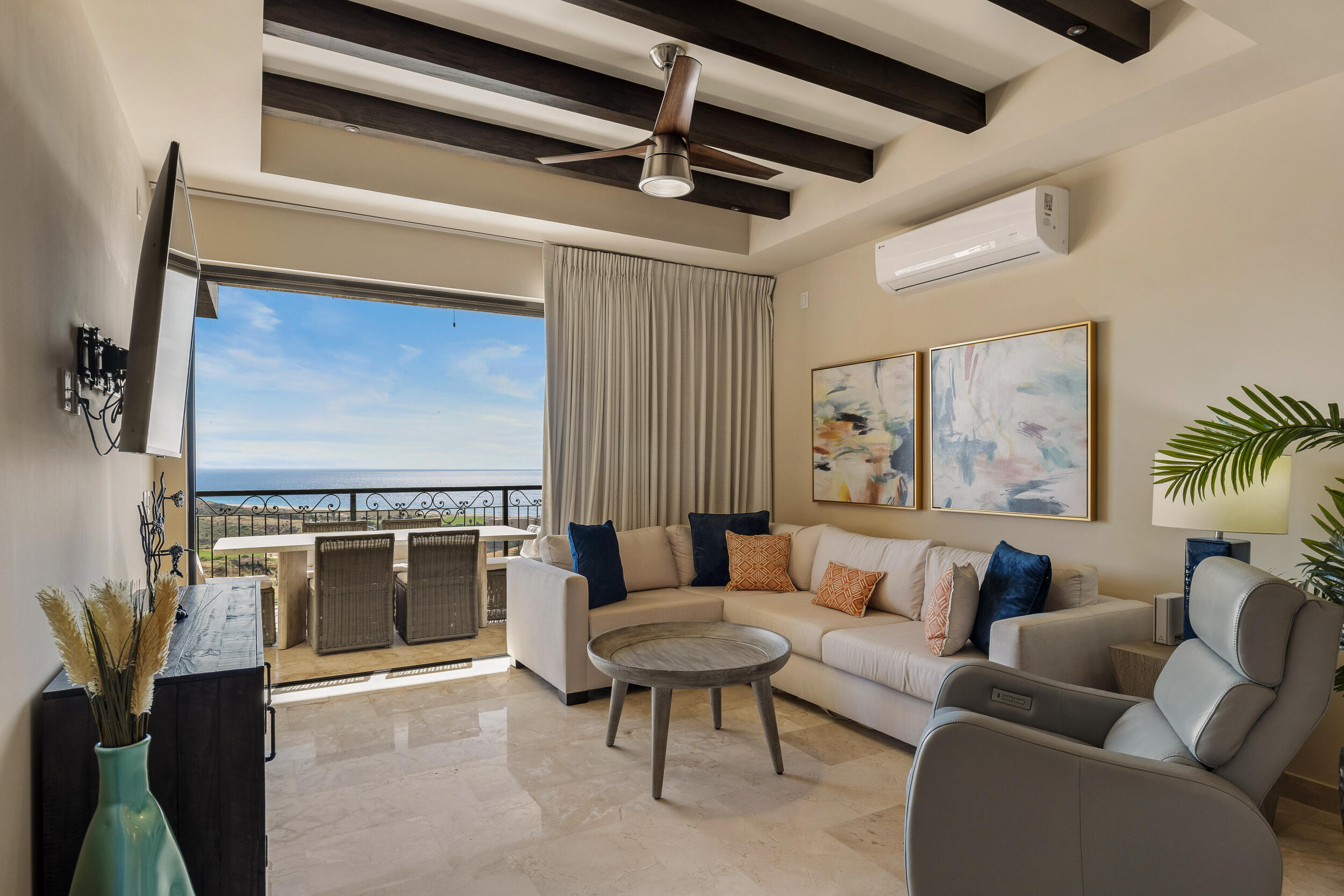 Los Cabos Vista Vela Iii Investment and lifestyle opportunity in the highly desirable Vista Vela Phase III, located in prime El Tezal. This well appointed 3-bedroom, 3-bathroom corner unit offers a coveted partial for sale