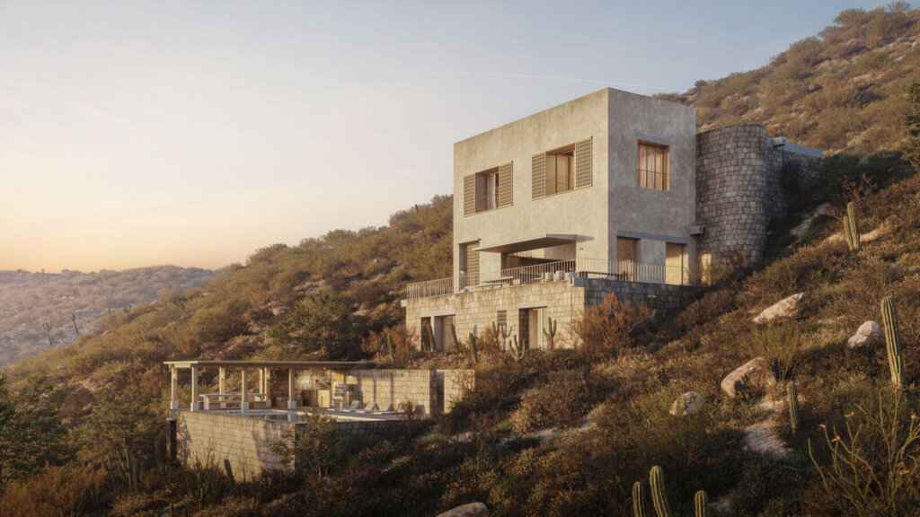 Los Cabos El Tule-Inland:General Pre-construction residence in Rancho Los Tules, Los Cabos. Features 4 bedrooms, each with a full bathroom and walk-in closet, offering privacy and comfort. Enjoy ocean – 74, Casa Sofia, Cabo Corridor, Cabo Corridor, BS