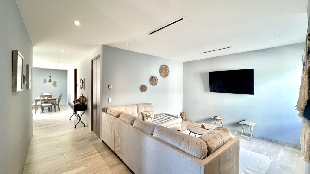 Los Cabos General This beautifully furnished, spacious 2-bedroom Penthouse is located in the prestigious Cardinal Living luxury building, offering spectacular ocean and city – M-PH, Cabo San Lucas, BS